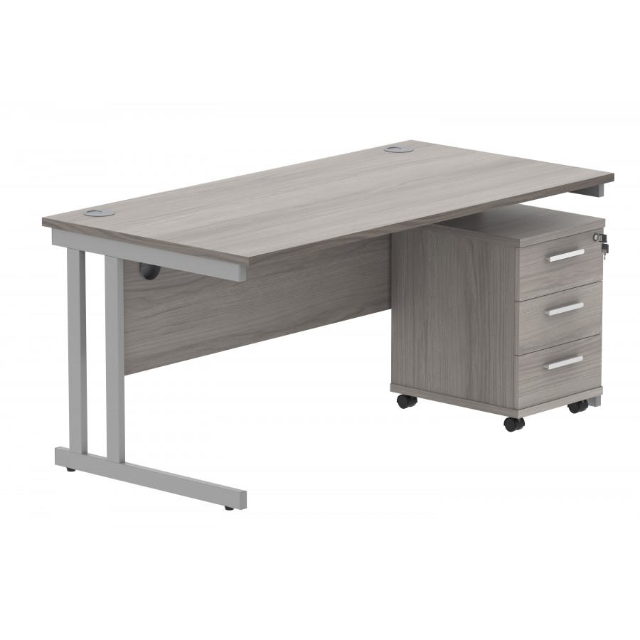 Core Desk With Underdesk Pedestal